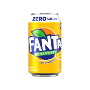 Fanta-Zero Pineapple (350ml) (S.Korea)