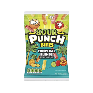 Sour Punch Bites Tropical Blends (142g) (USA)